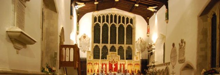 Chancel at night